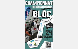 Championnat bi-départemental de bloc 2024