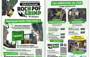 Formulaire adhésion ROCNPOF GRIMP - Saison 2026-2027