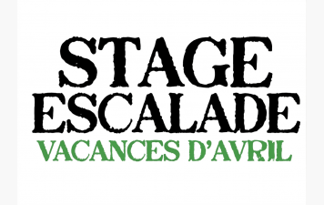 STAGE ESCALADE VACANCES D'AVRIL